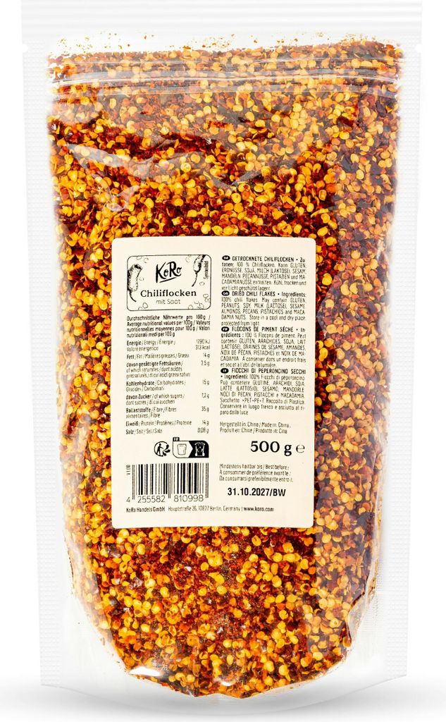 KoRo I Chiliflocken 500 g