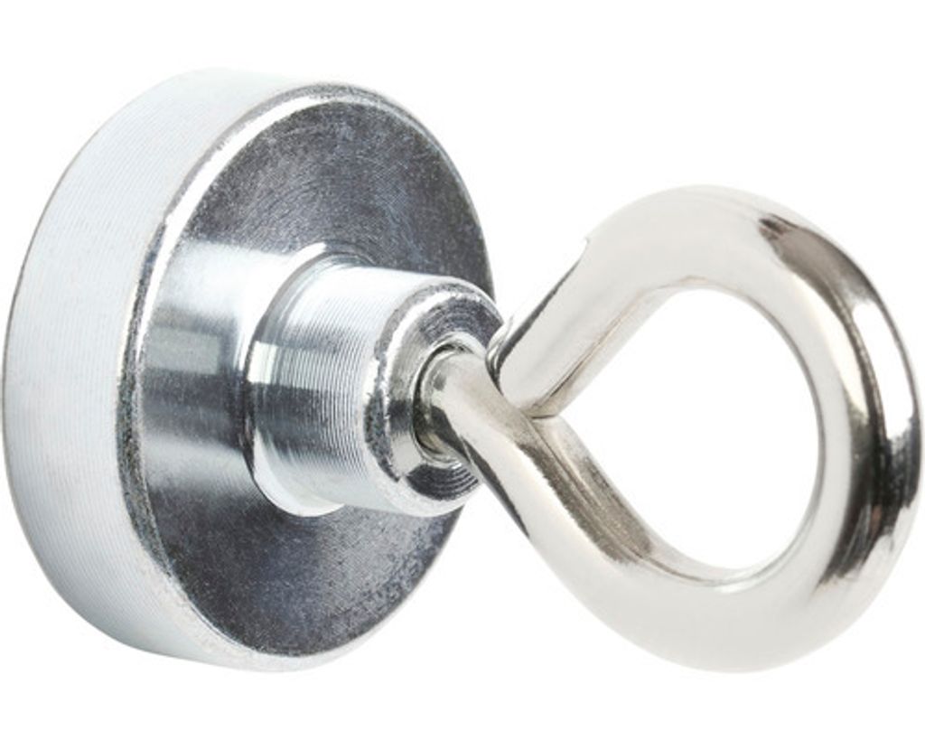 Walteco Neodymový magnet s okem průměr 25mm, max. nosnost Obrázek produktu 