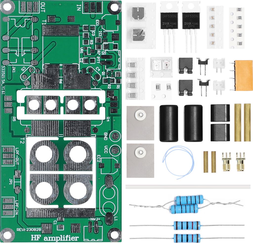 DIY Kit 70 W SSB lineární vf zesilovač 3,5šC30 MHz pro Obrázek produktu 
