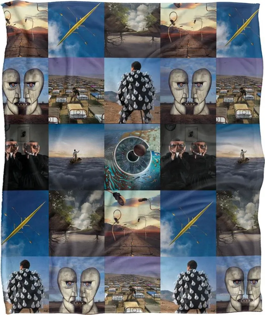 Couverture Anti-Froid Pink Floyd Later Years Supersoft TV24695 Douce