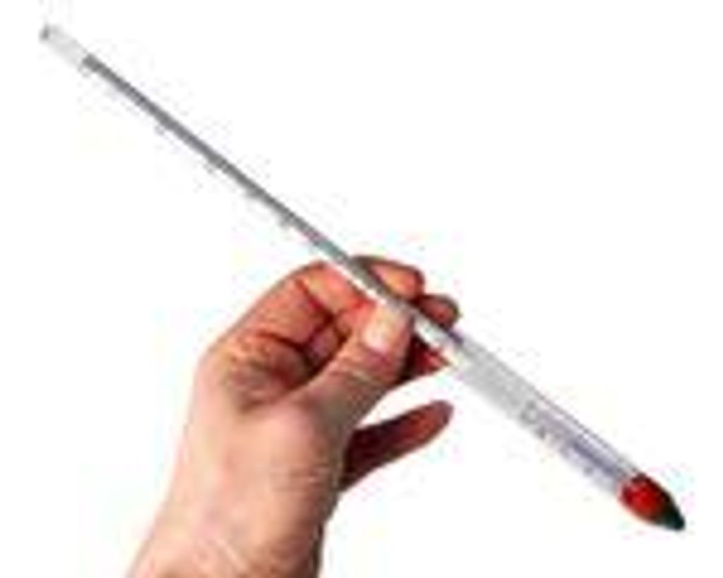 "Al-Ambik®" Alkoholmeter mit Thermometer | 0-100Vol% Produktbild 