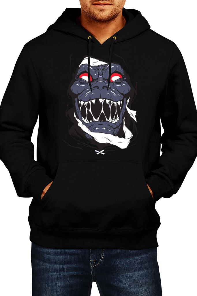 Herren Kapuzenpullover Japan Anime Manga Comics Thundercats Mumm-Ra 01, Man XL / Schwarz