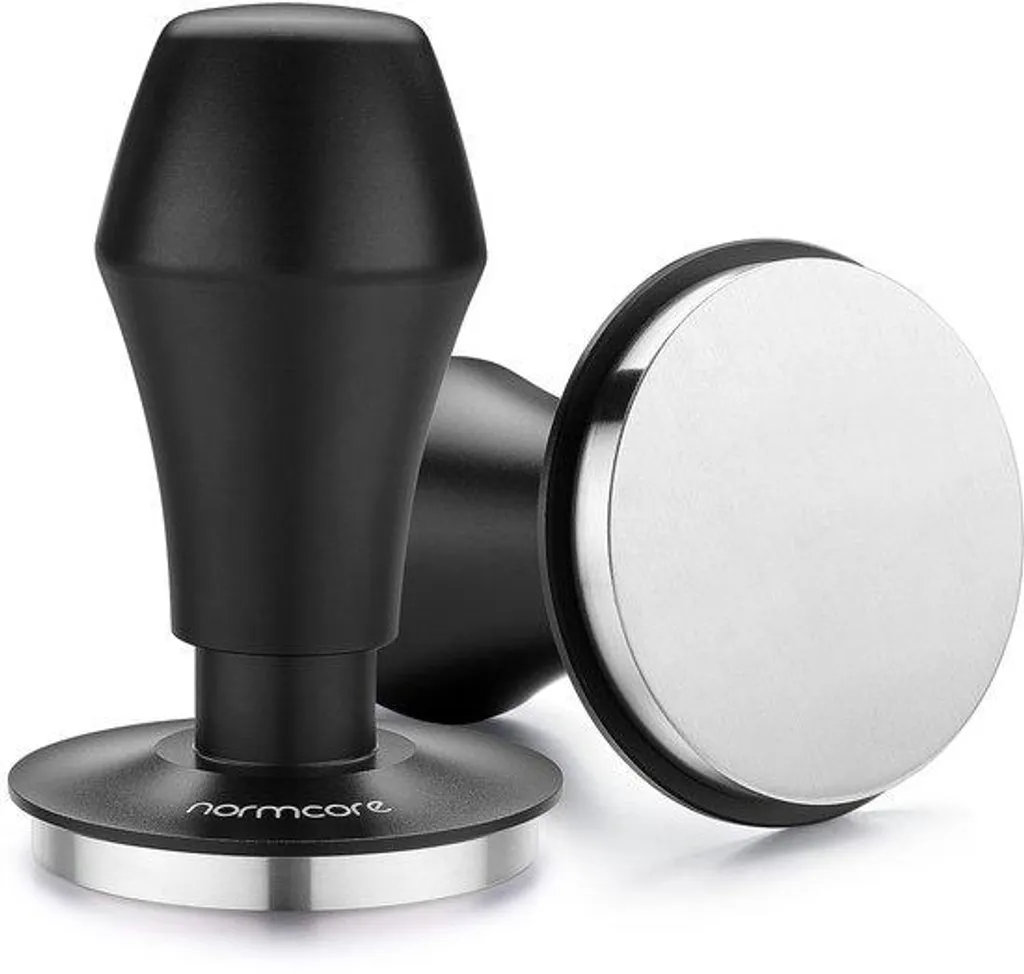 Tasseur de Café 53,3 mm Dynamométrique Noir - Tamper à Ressort Normcore
