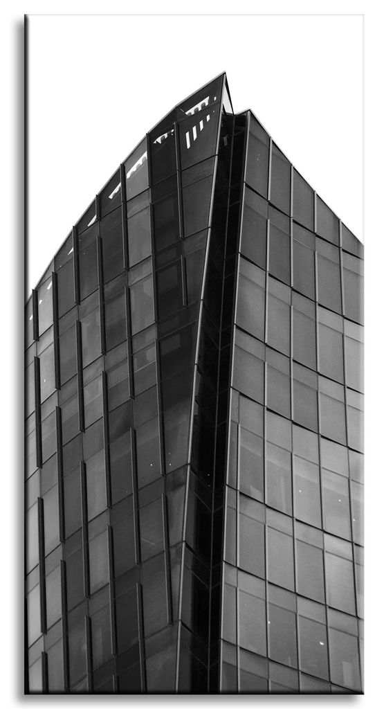 Leinwanddruck Architektur Wolkenkratzer 40x80