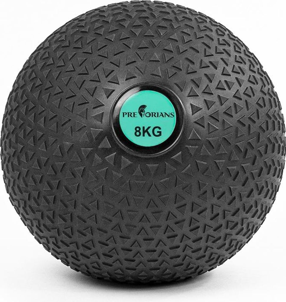 Medizinball Ø 23,5 cm Gewichtsball 8 kg Rutschfester Slam ball Trainingsball Fitnessball für Gym Workout