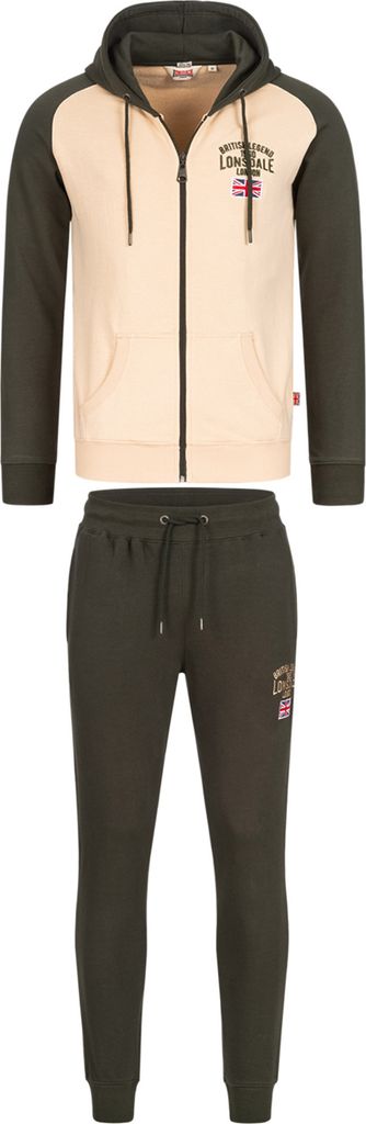Lonsdale Stretton Trainingsanzug Grün M Mann Grün M Produktbild 