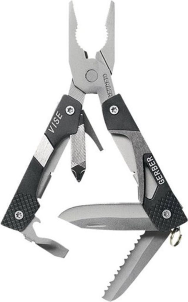 Gerber Vise Mini Tool, Aluminium, Edelstahl, Schwarz, 56,6g Produktbild 