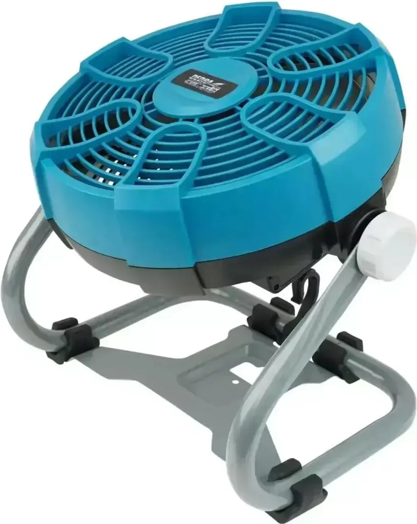 Ventilateur Orientable 2 Vitesses 18V Dedra - Fixation par Crochet - 5