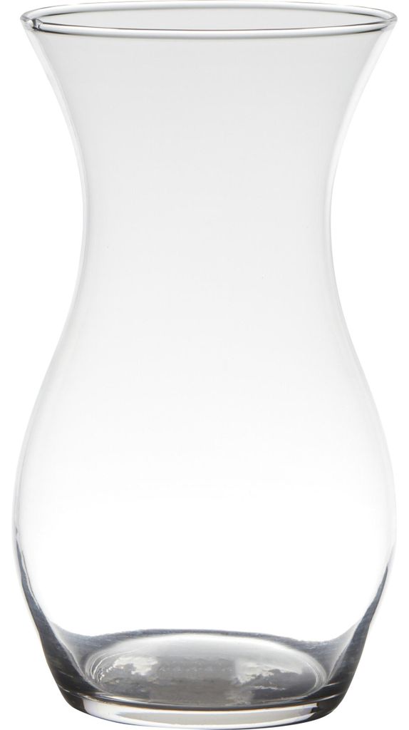 Blumenvase Iconic - Glas - transparent - D14 x 25 cm Produktbild 