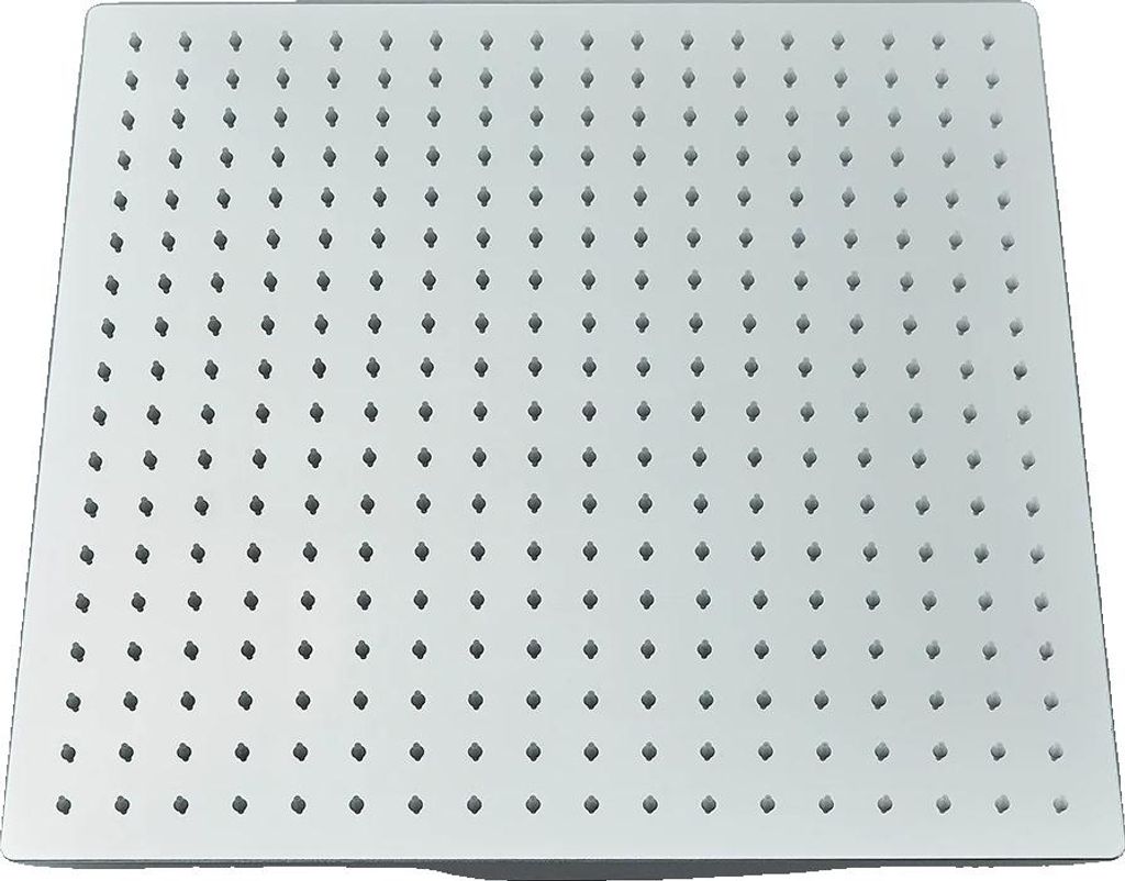 Duschkopf, ultradünnes Design, Edelstahlkonstruktion, Chrom 16Zoll