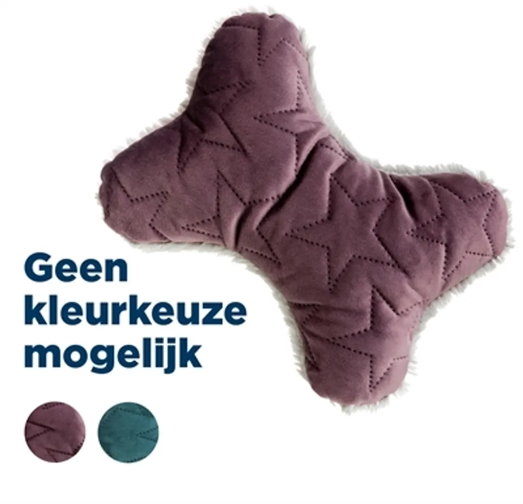 Jouet de Noël pour chien Trixie Xmas Bone os en velours sonore 20cm