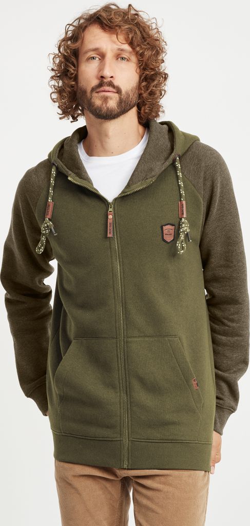 INDICODE IDTerence Herren Sweatjacke Kapuzenjacke Hoodie mit Kapuze