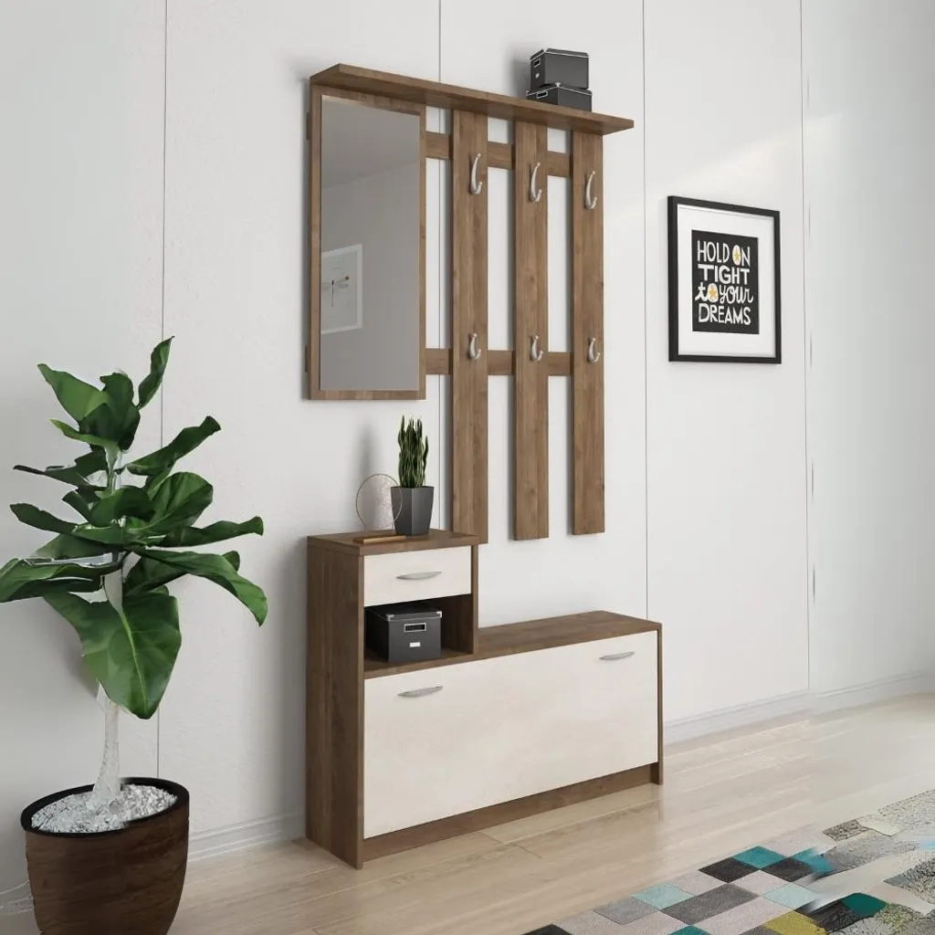 Ingresso Design Rudolf Noce Eastwood e Spatolato | Stile Industriale