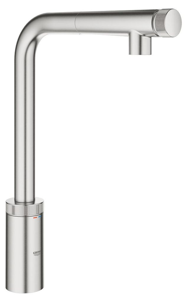 GROHE Minta Smart Control, Ziehen, Edelstahl, Sensor, Produktbild 