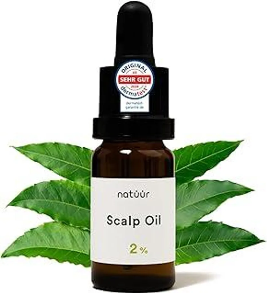 Trattamento natüür Scalp Oil 10ml | Rigenerazione con Jojoba e Neem