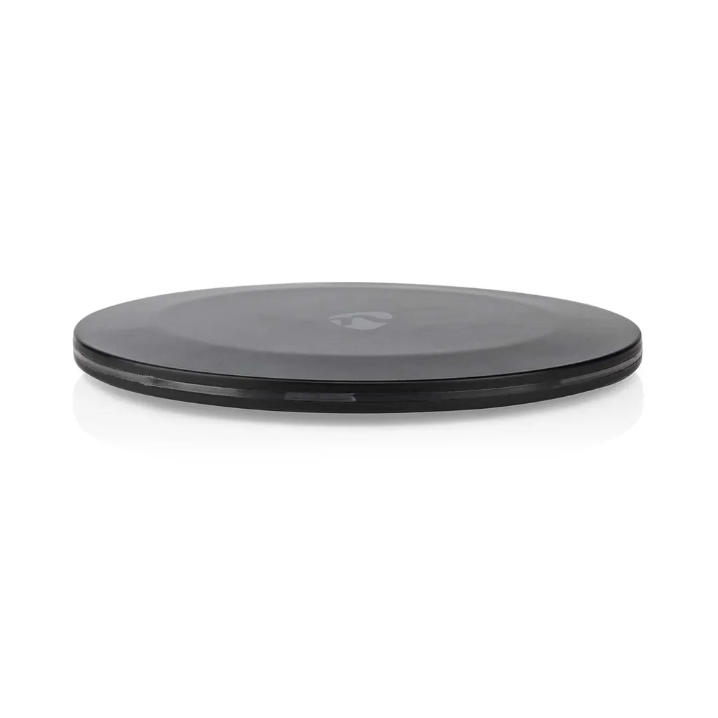 Nedis Chargeur Induction 15W Noir - Rapide, avec LED, Sans Fil pour Tél
