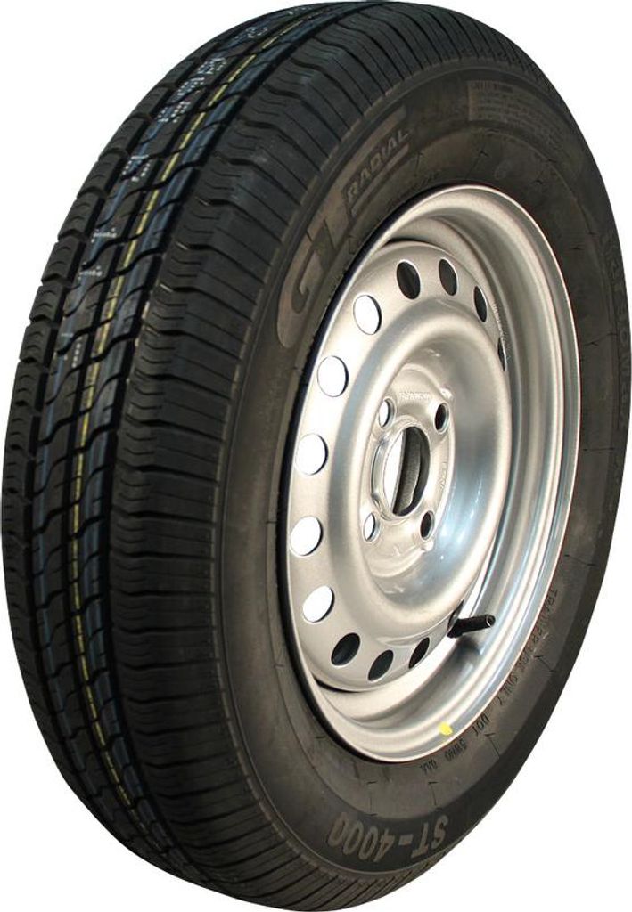 Rad + Reifen 155/80 R13 Zoll + 41/2J x 13H2 GT Radial 57/100/4
