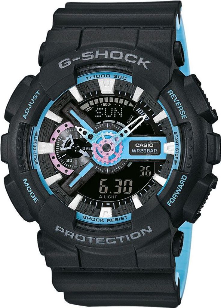 Casio G-Shock Original GA-110PC-1AER Herrenchronograph Produktbild 