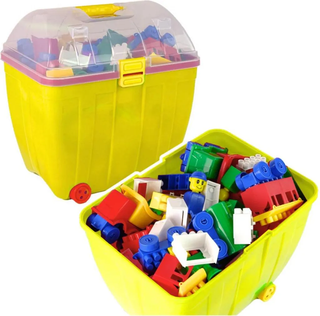 Rangement Facile : Coffret de 280 Briques de Construction K2 Multicolore - 9