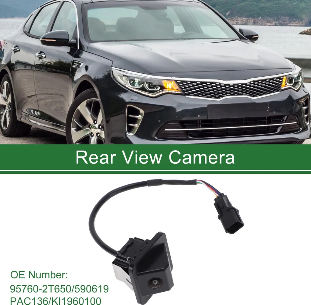 Caméra de Recul HD Étanche pour Kia Optima 2014-2015 - Remplacement Direct