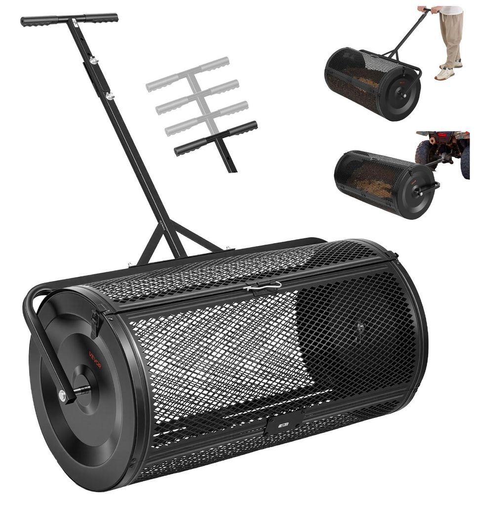 Épandeur de compost VEVOR 116 L, épandeur de tourbe de 91 Image du produit 