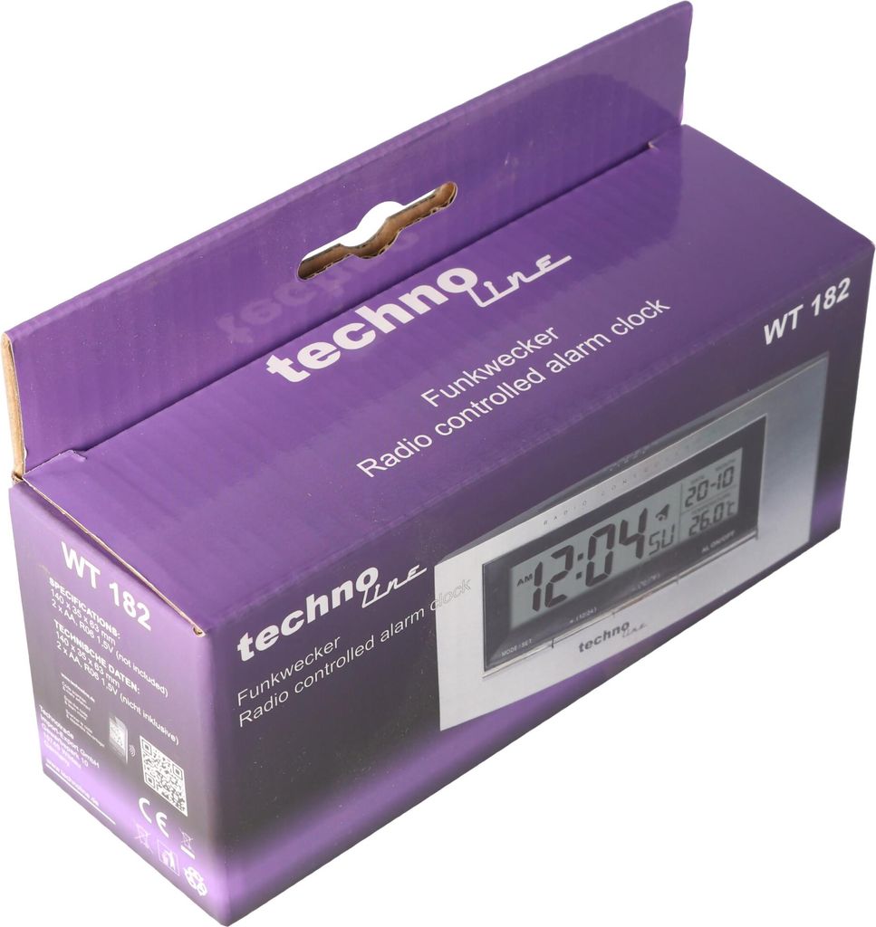 Technoline Funkwecker WT 182 digital