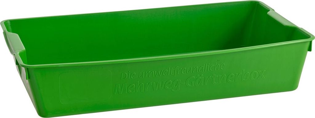 1-6x Profi Gärtnerbox Pflanzschale Pikierschale 58x32x11cm Pflanzwanne Blumenkasten Anzuchtwanne eckig Saatschale - robust, wetterfest, frostfest,...