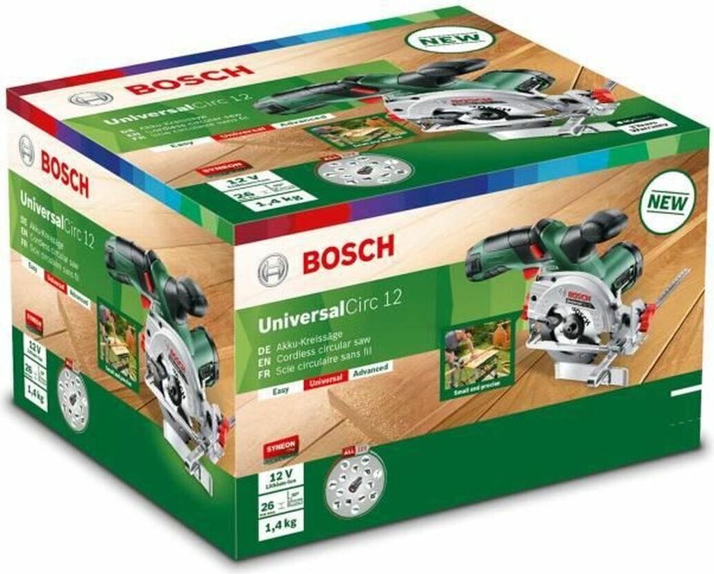 Bosch UniversalCirc 12 8,5 cm Schwarz, Grün 1400 RPM Produktbild 5