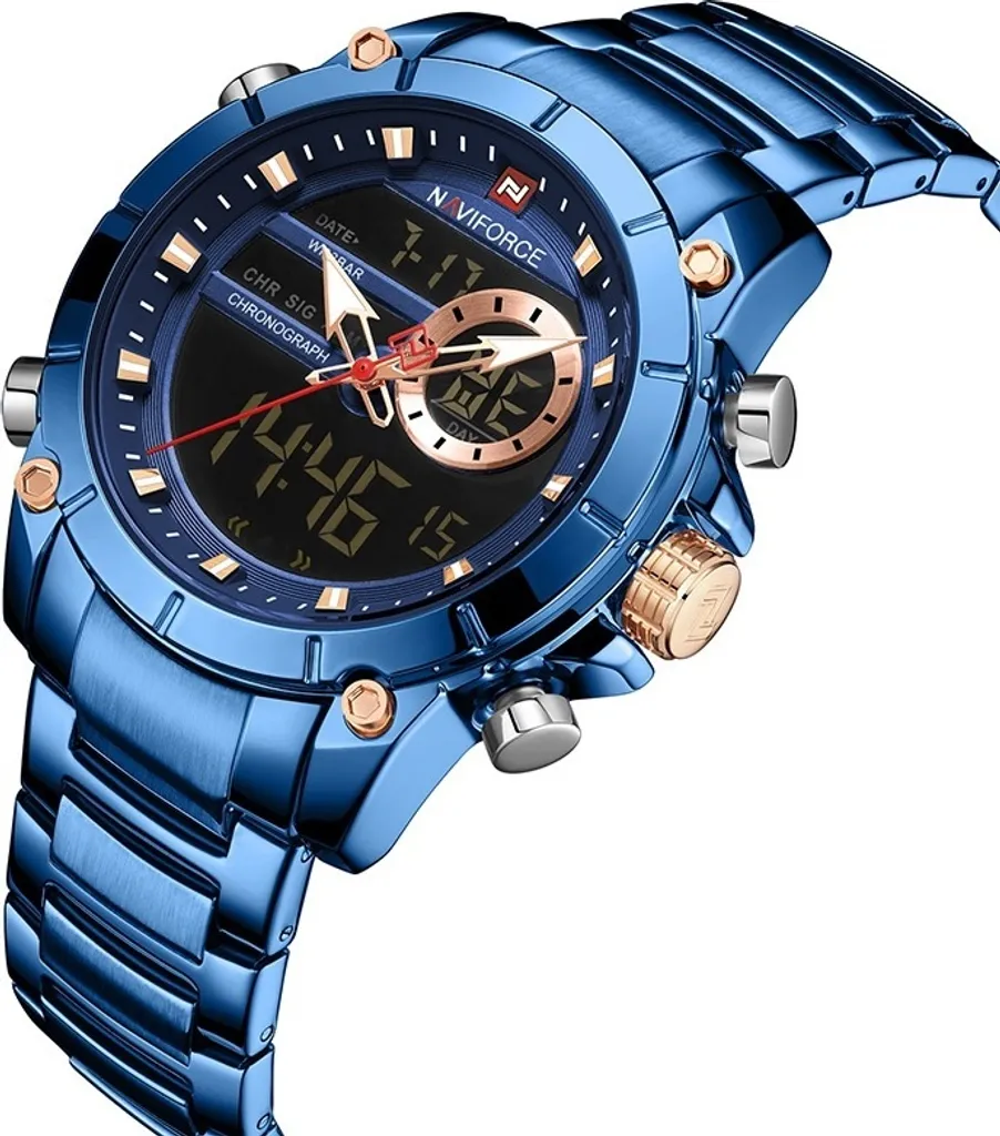 Regalo Uomo Naviforce Scott Blu - Orologio Elegante e Sportivo