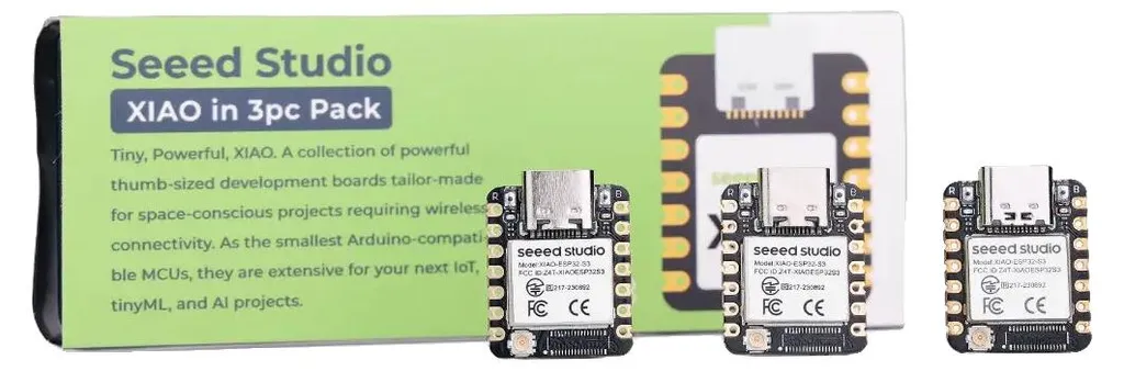 Module Wi-Fi Bluetooth 32 bits miniature pour domotique et DIY compatible XIAO