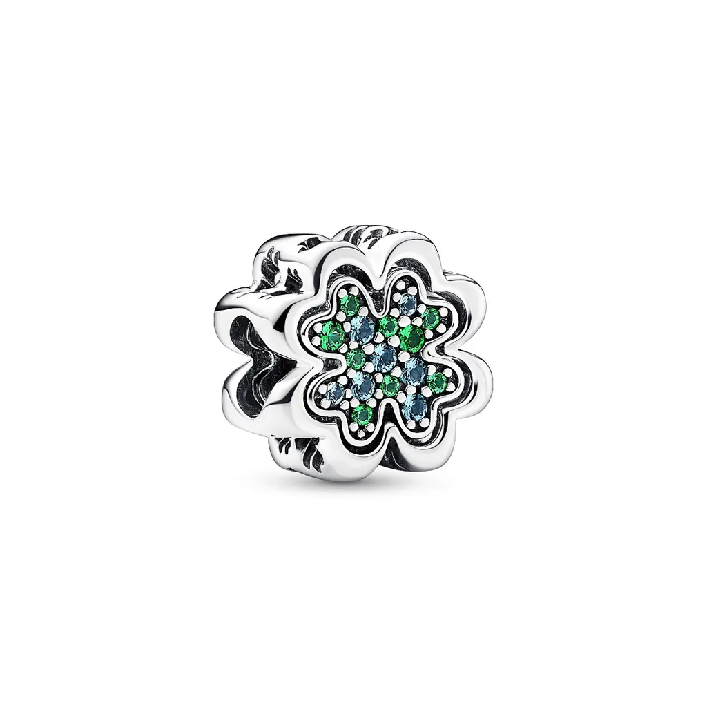 Charm Pandora 792752C01 Trèfle Divisible porte-bonheur Argent 925