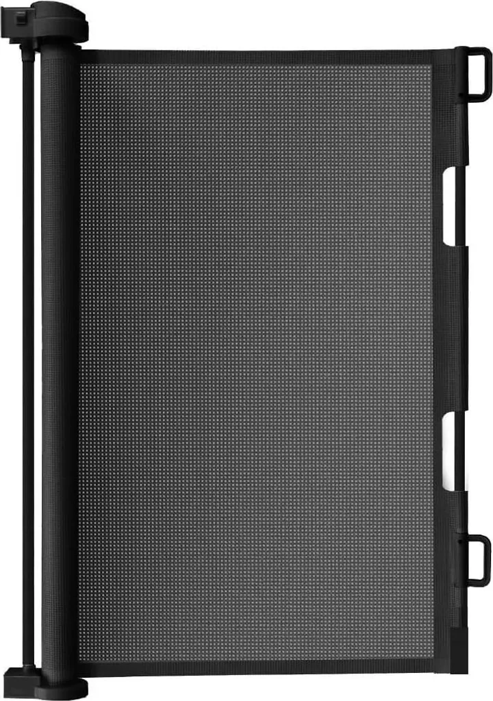 Barrière de protection enfant extensible pour porte et escalier en métal