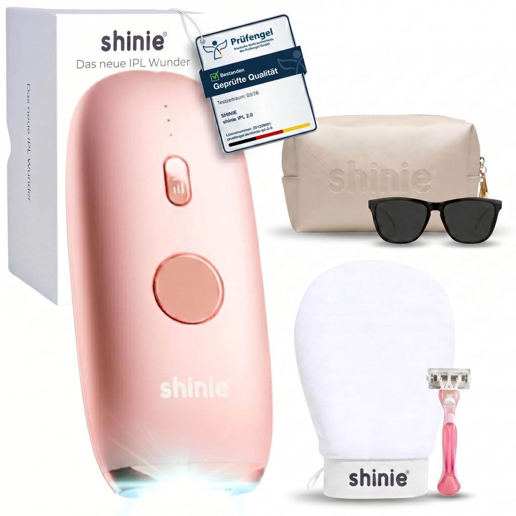 shinie IPL 2.0, Premium Haarfrei Bundle, Laser Produktbild 