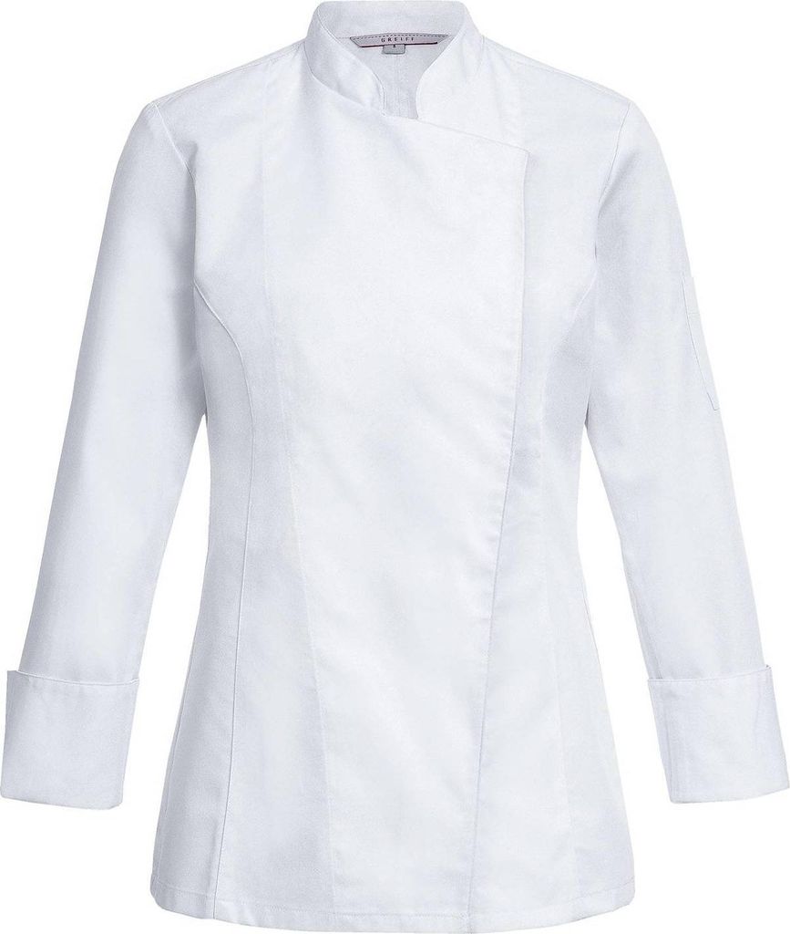 Greiff GASTRO MODA Cuisine Damen Kochjacke Regular Fit Weiß XS