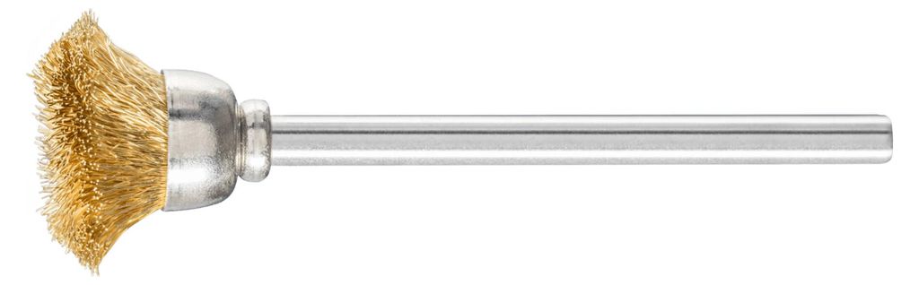 Minitopfbürste TBU 1503/3 MES 0,10 D15xB3xL5mm MS PFERD