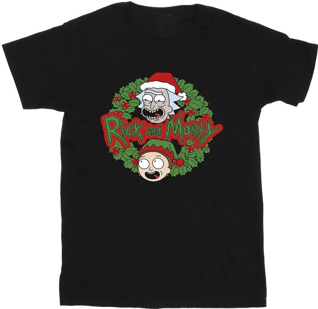 Rick And Morty - T-Shirt für Herren BI44589 (3XL) (Schwarz)