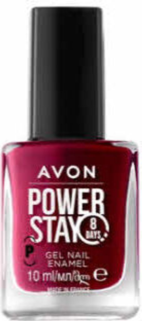 AVON Power Stay Gel-Nagellack Stay Put Sangria