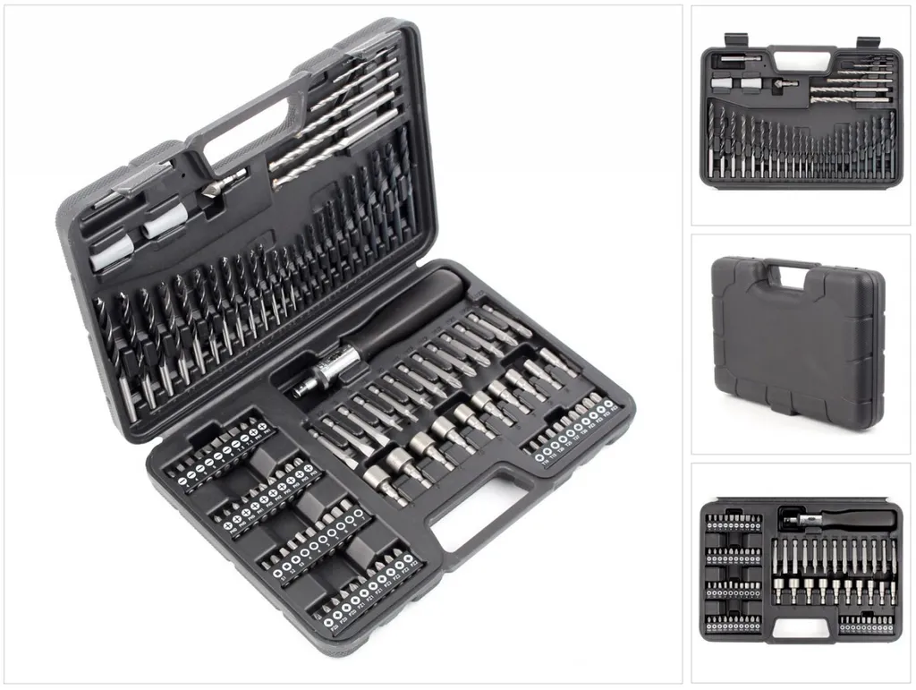 Coffret DeWalt 109 pièces forets et embouts avec mallette de transport