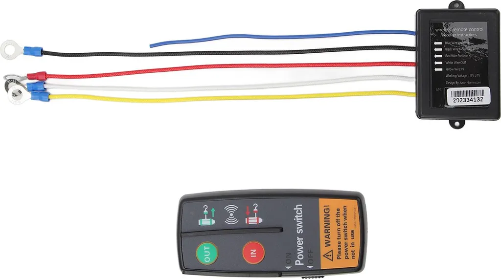 Telecomando Wireless Professionale per Verricello 12/24V 3 in 1 - 3