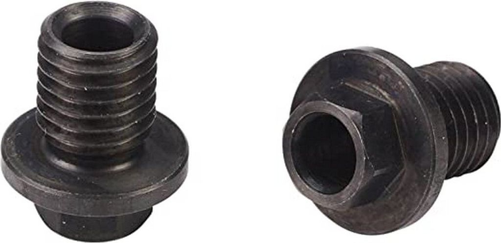Elvedes M9 Schraube 10 Einheiten Schwarz Schwarz One Size