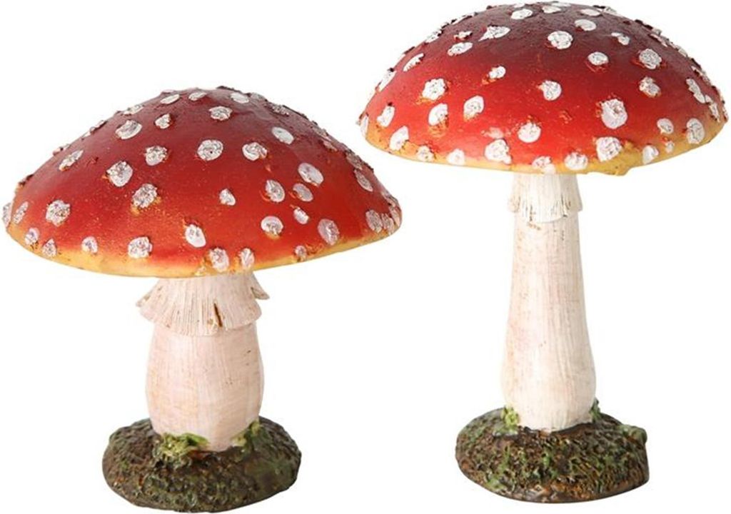 Boltze Home Pilz Polyresin H9CM Produktbild 