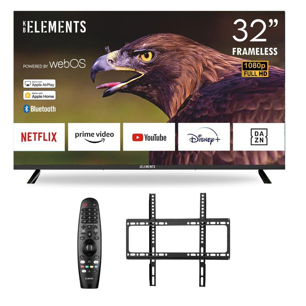 KB ELEMENTS Smart Fernseher 32 zoll,WebOS Produktbild 