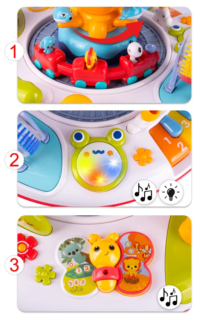 Table d'apprentissage interactive MalPlay Jouet musical Bébé 18 mois+ - 15