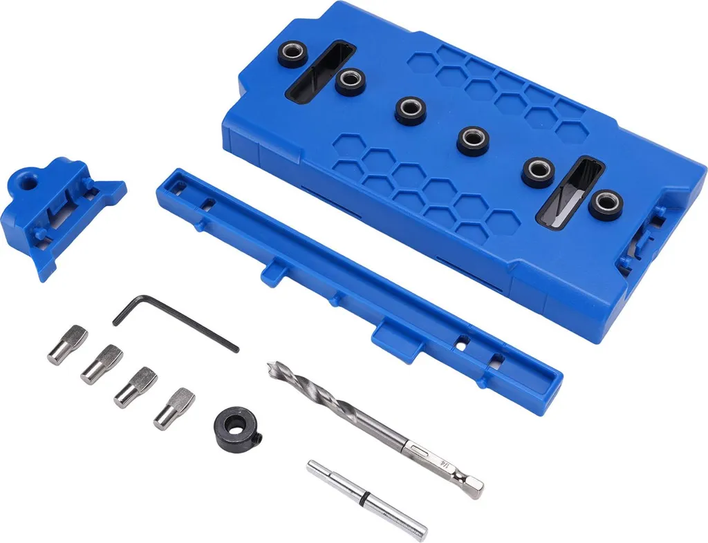 Shelf Pin Jig ABS Guide de perçage pour trous de 5mm étagères bois - 4