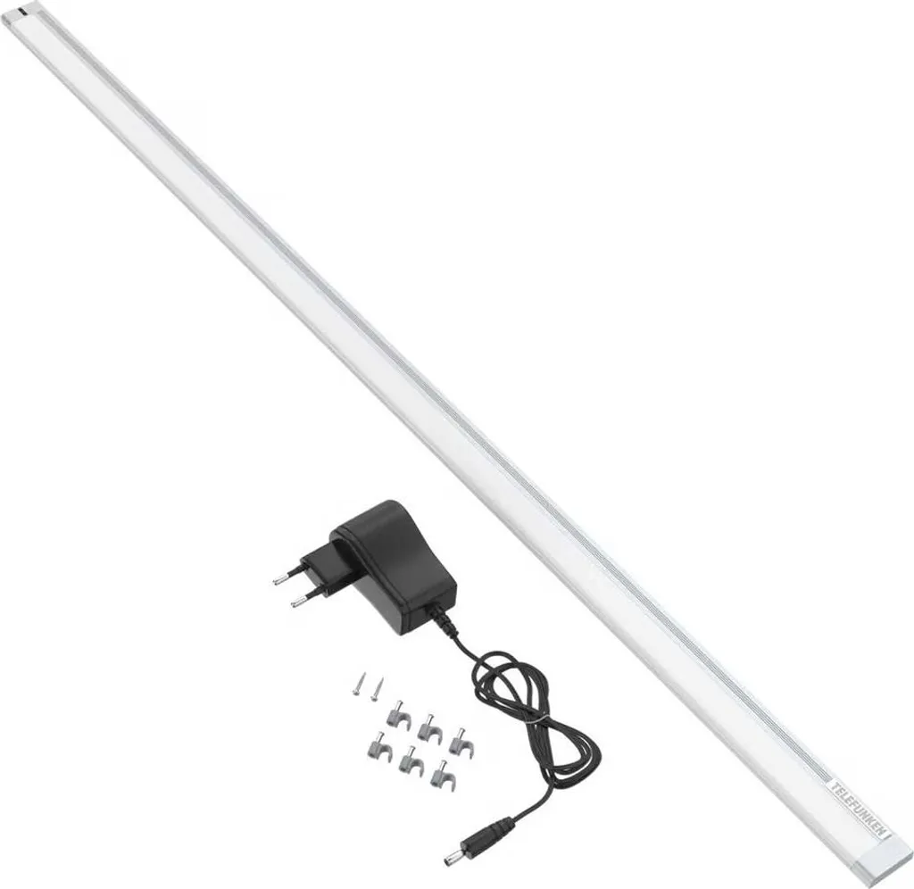 Telefunken Réglette LED 87,3 cm 10W Argent Briloner Leuchten Cuisine