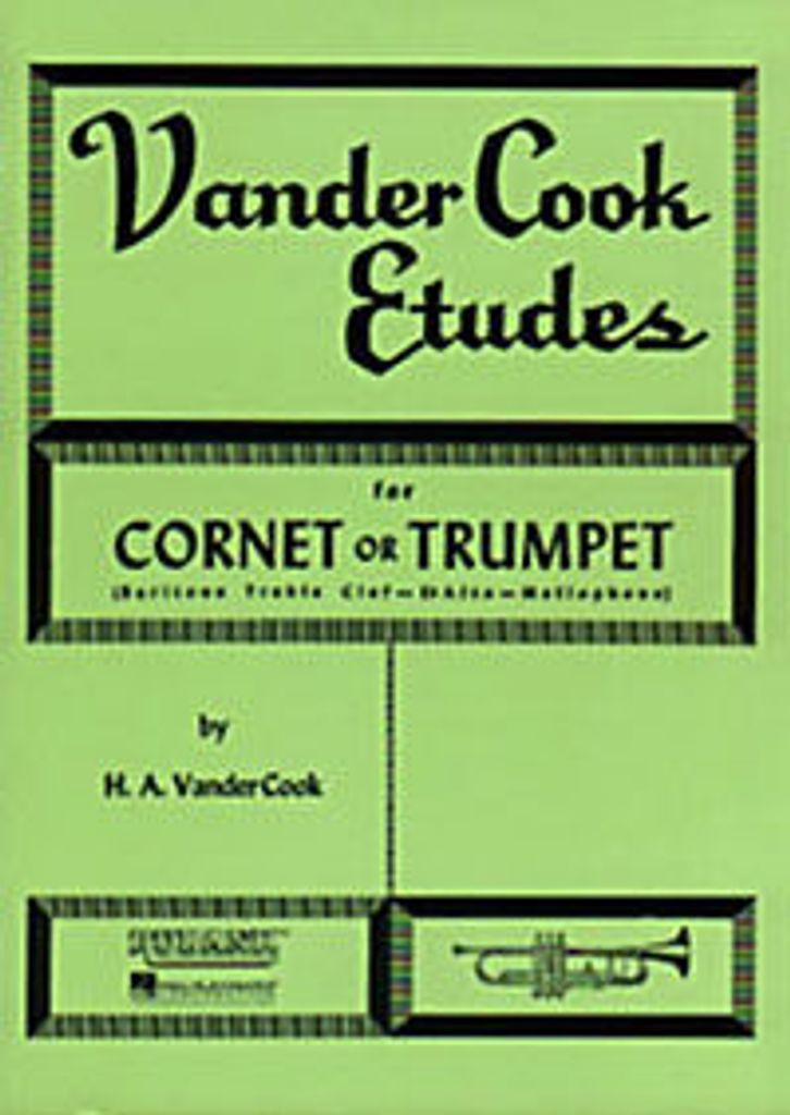 Vandercook Etudes for Cornet or Trumpet