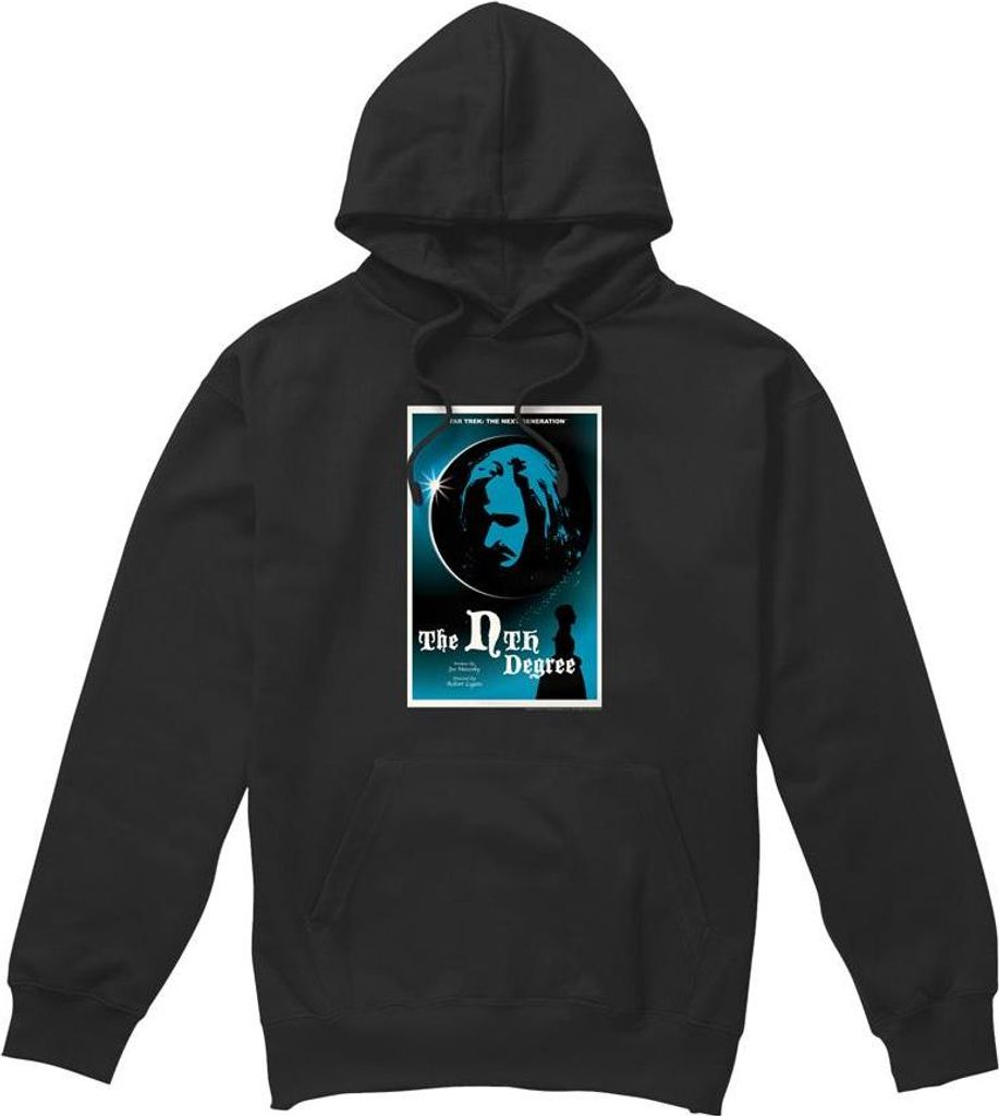 Star Trek - "The Next Generation Season 4 Episode 19" Kapuzenpullover für Herren TV7958 (XXL) (Schwarz)