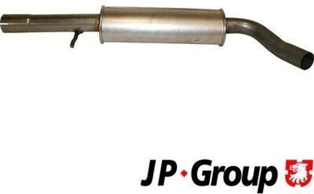Silencieux central en acier 1J0253209N - Compatible Golf IV A3 Toledo