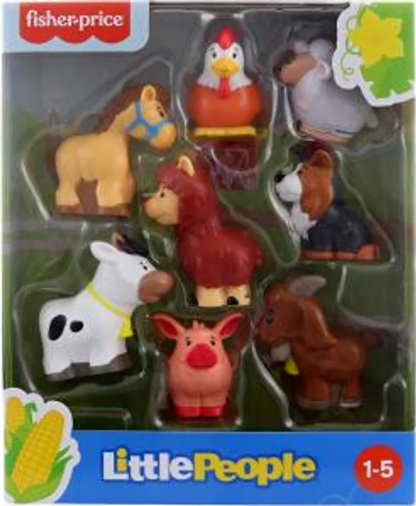 Jouet d'Éveil Animaux de la Ferme Little People pour l'Apprentissage Ludique