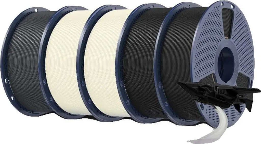 Stock 5KG Filamento 3D Opaco 1.75mm - Kit Risparmio 5 Bobine Matte